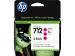 HP-712 3-Pack 29-ml Magenta