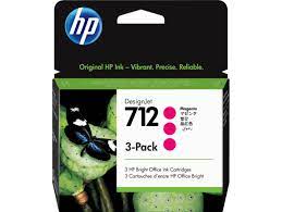 HP-712 3-Pack 29-ml Magenta