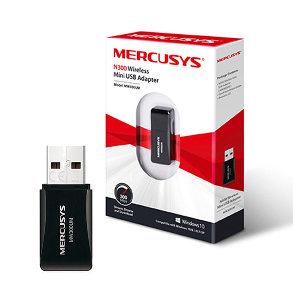 MERCUSYS-MW300UM Wireless Mini USB Adapter