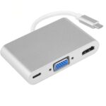 Type C to USB VGA PD (3 in 1 HUB)